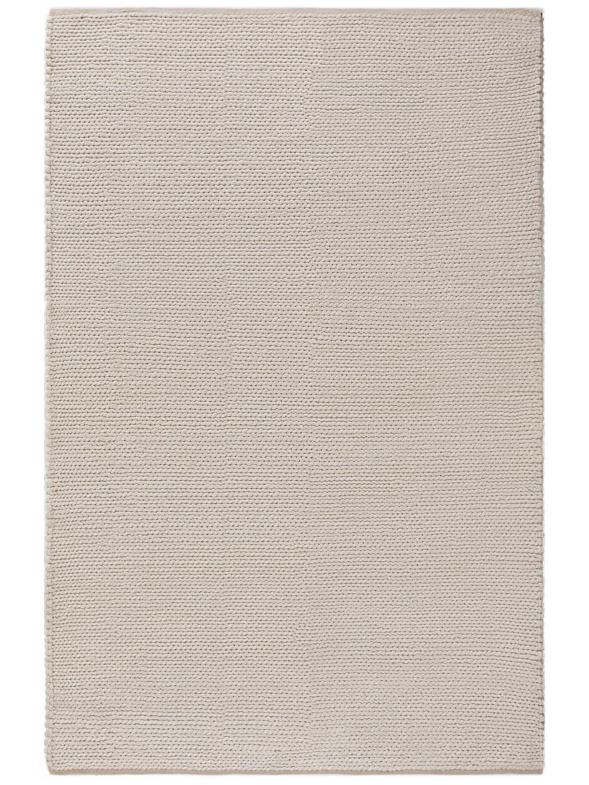 WOLLTEPPICH Uno Cream 300x400 cm - Creme, Textil (300/400cm) - benuta Pure