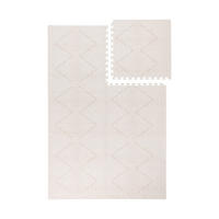 SPIELMATTE Tulum Bone beige 120x180 - Creme, Kunststoff (120/180cm)