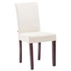 ESSZIMMERSTUHL Ines Stoff, Gestell Holz Cappuccino Creme - Naturfarben/Cappuccino, Holz/Textil (41/91/47cm) - TPFLiving