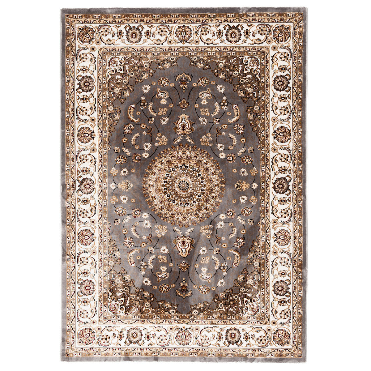 KLASSIK ORIENT TEPPICH MASKAT - Grau, Textil (80/300cm) - Pergamon