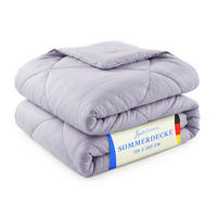 SOMMERBETT Steppbett leicht Flieder 135x200 cm - Flieder, Textil (135/200cm) - Bestlivings