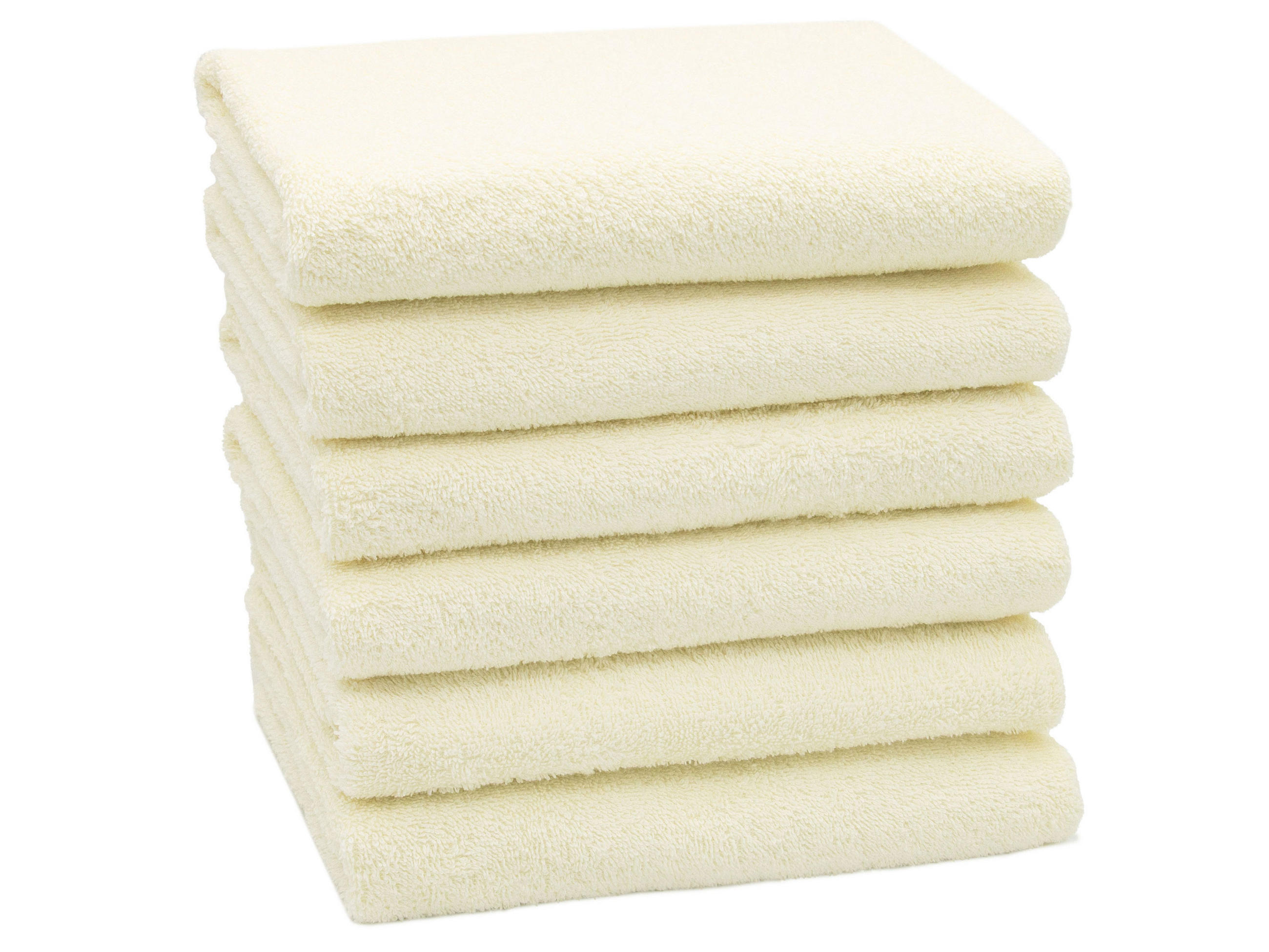 HANDTÜCHER, 6er-Set, 50x100 cm, 100% Baumwolle, Braun - Creme, Textil (50/100cm) - Zollner