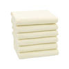 HANDTÜCHER, 6er-Set, 50x100 cm, 100% Baumwolle, Braun - Creme, Textil (50/100cm) - Zollner