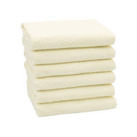 HANDTÜCHER, 6er-Set, 50x100 cm, 100% Baumwolle, Braun - Creme, Textil (50/100cm) - Zollner