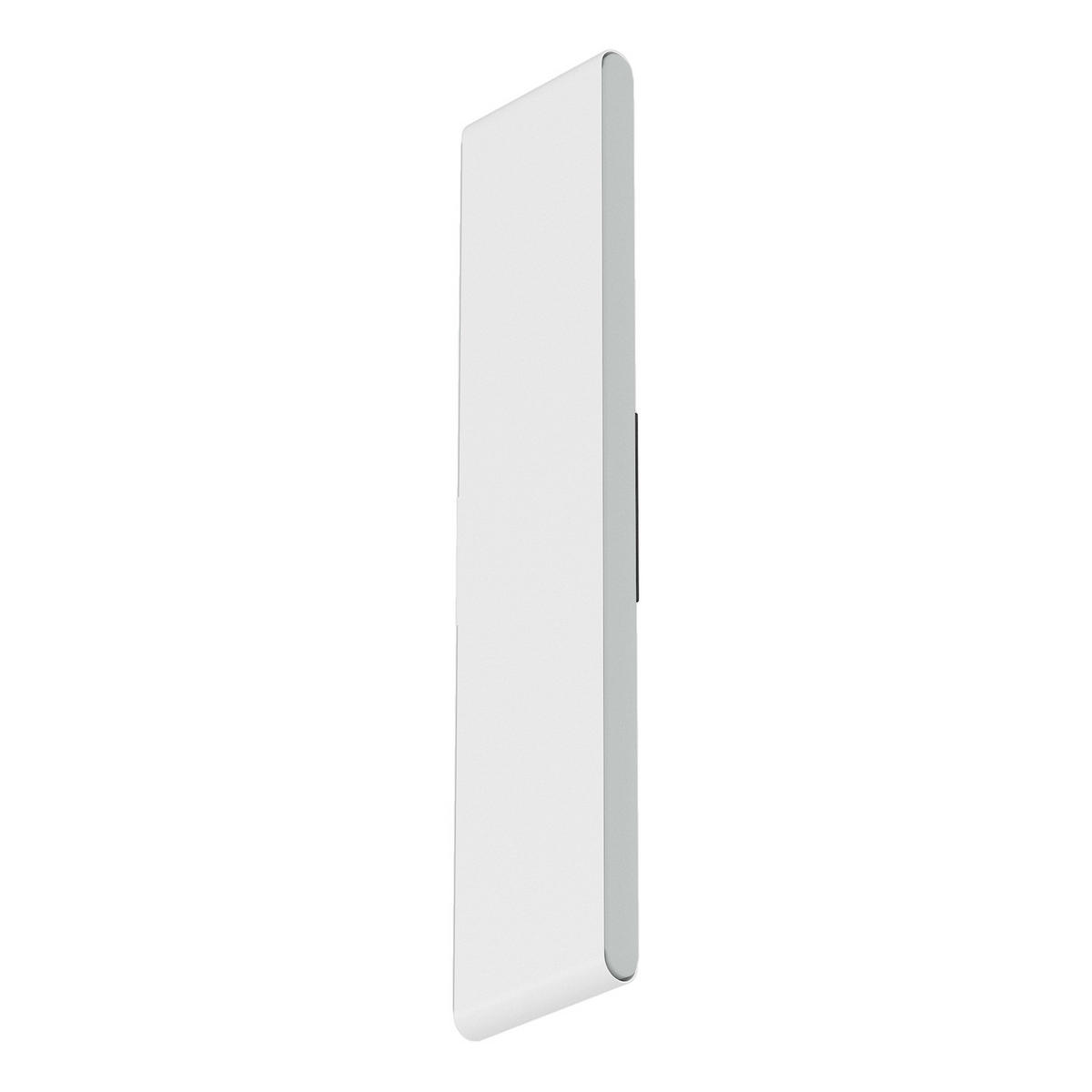 AKKU-WANDLEUCHTE inkl. Fernbedienung - Dimmbar - Aluminium - Weiß, Metall (7/32/46cm) - home24