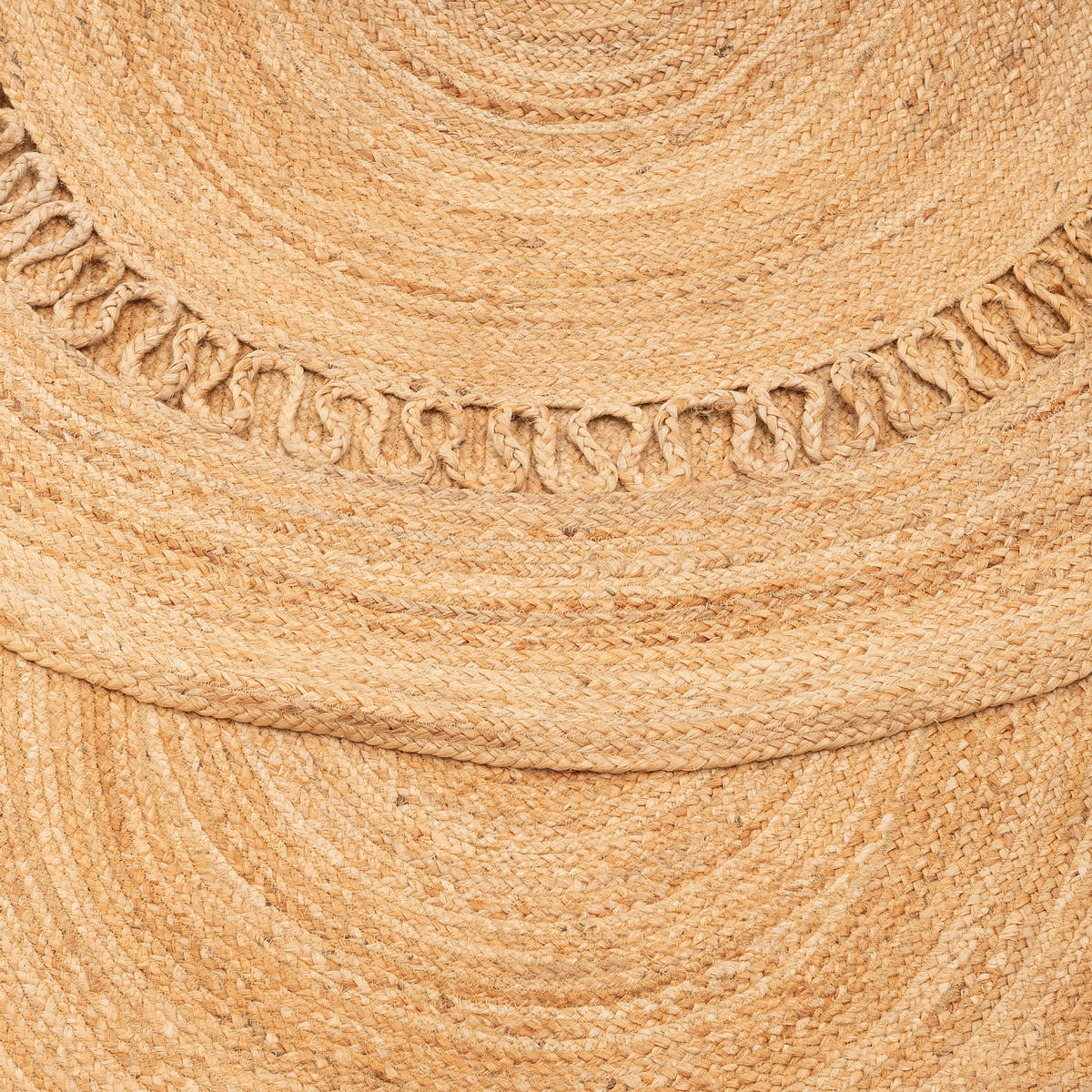 NATURFASER TEPPICH JUTE SALSA MODERN - Beige, Textil (200/300cm) - Pergamon
