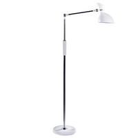 STEHLAMPE Andromeda 26/52/169 cm - Weiß, Kunststoff (26/27.2/169cm) - Beliani