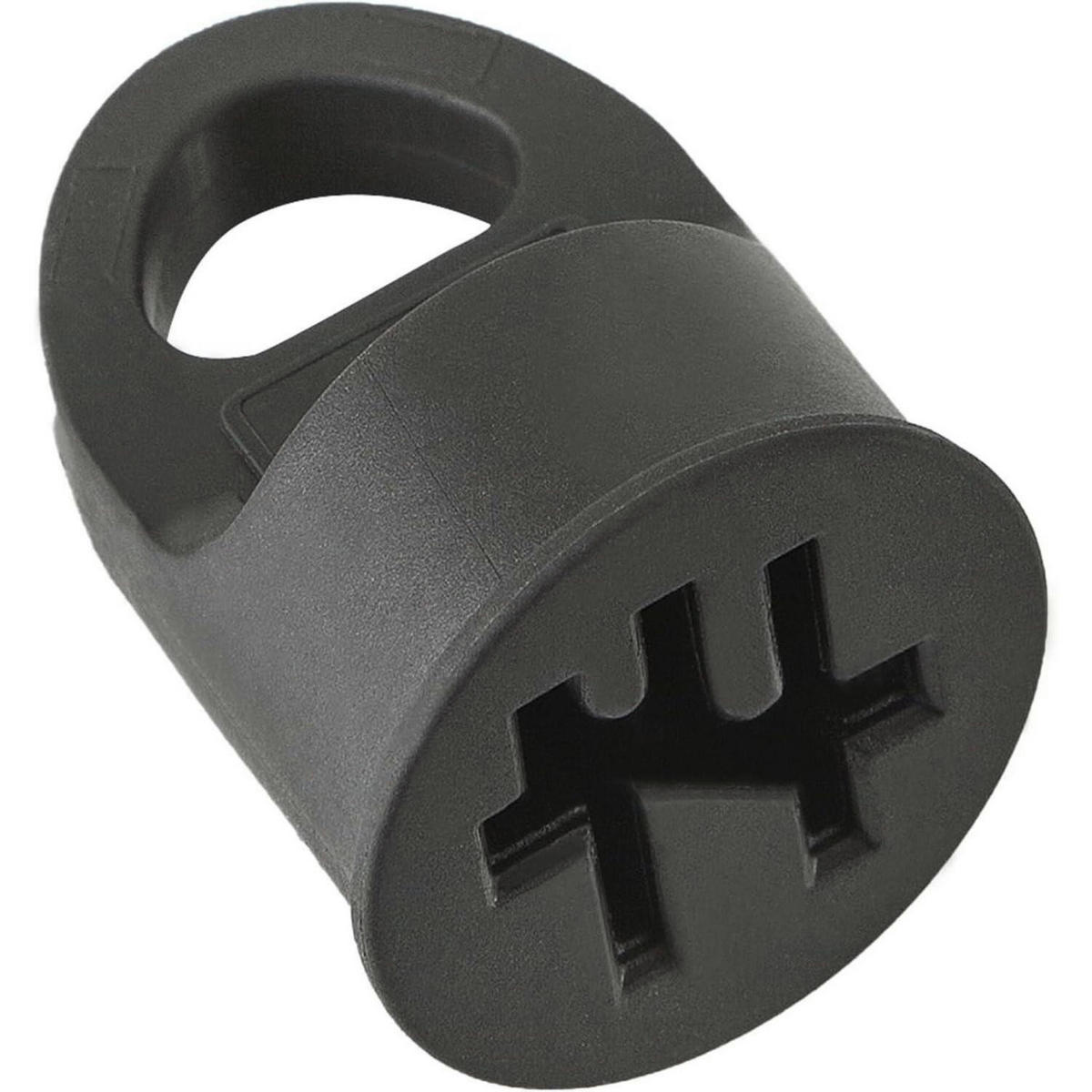 KONTAKTSCHUTZ 2er-Set für Bosch E-Bike Akkus Schwarz - Schwarz, Kunststoff (2.6/2.4/3.5cm)