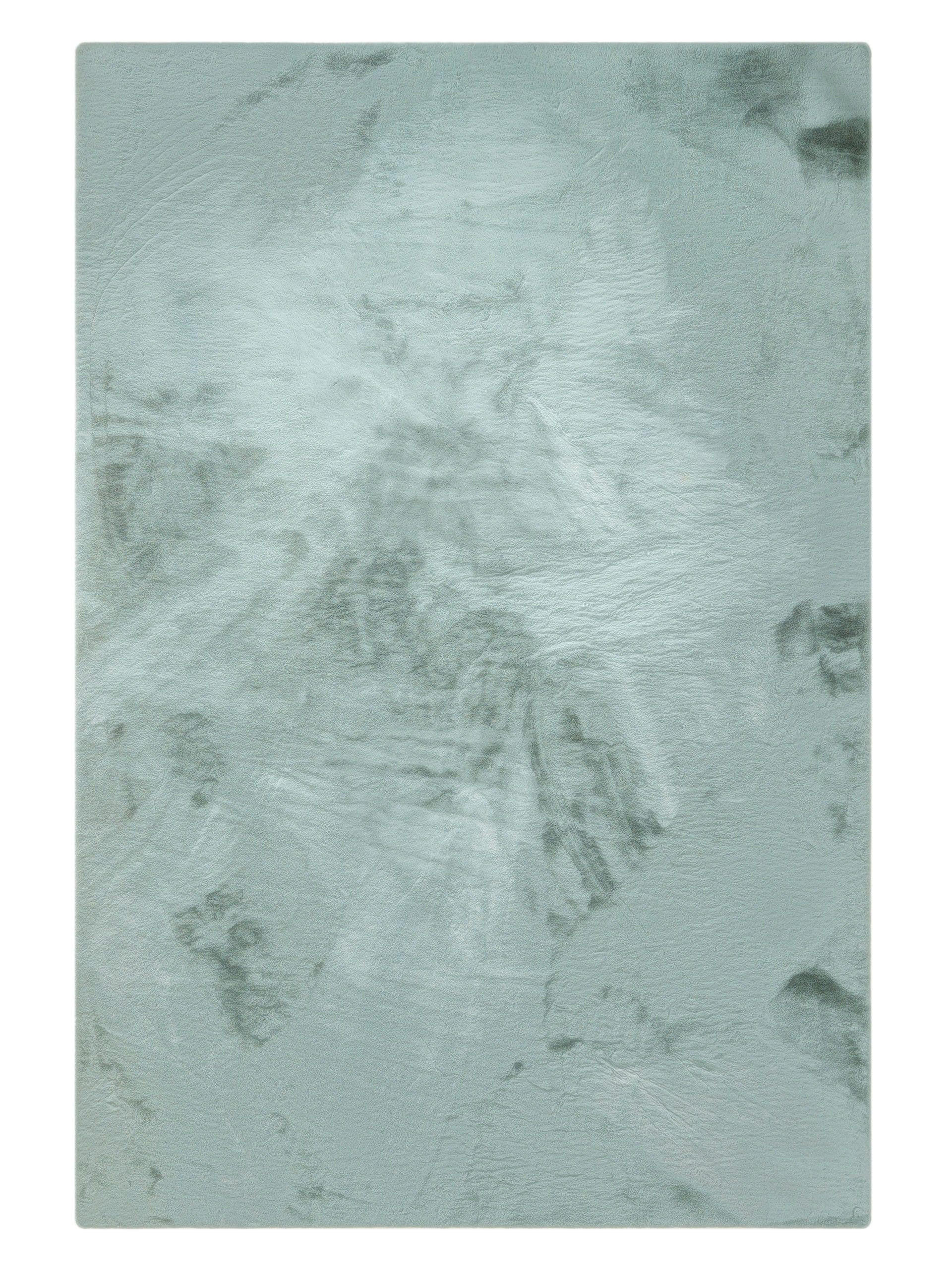 KUNSTFELL-TEPPICH Dave Mint 230x340 cm - Mintgrün, Textil (230/340cm) - benuta Nest