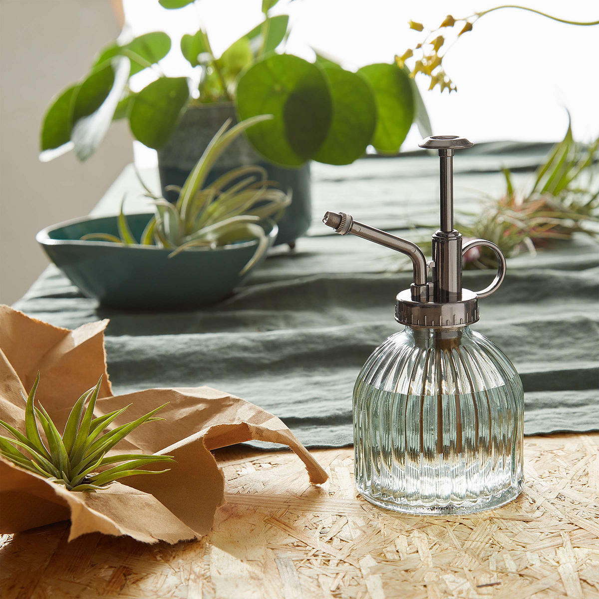 PFLANZENSPRÜHER Botanic - Grün, Kunststoff (8/17/8cm) - Butlers