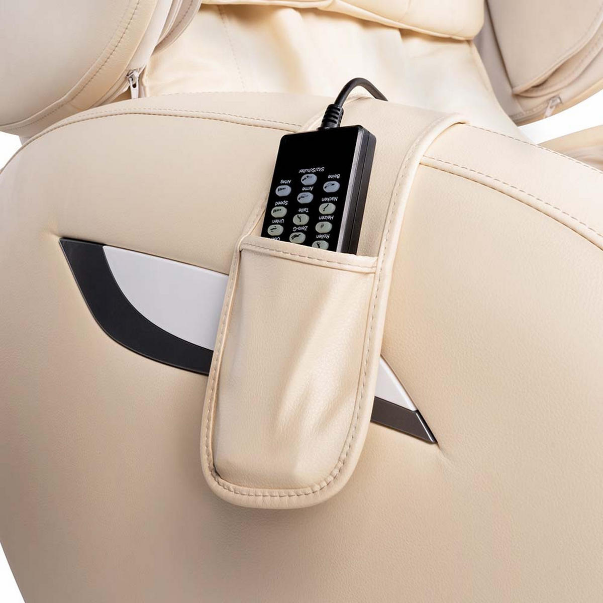 MASSAGESESSEL SUENO - Farbe: Beige - Beige, Kunststoff (143/112/76cm) - Home Deluxe