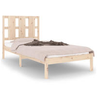 BETT Neil 100/195.5 cm - Braun, Holz (100/190cm) - Nettlife