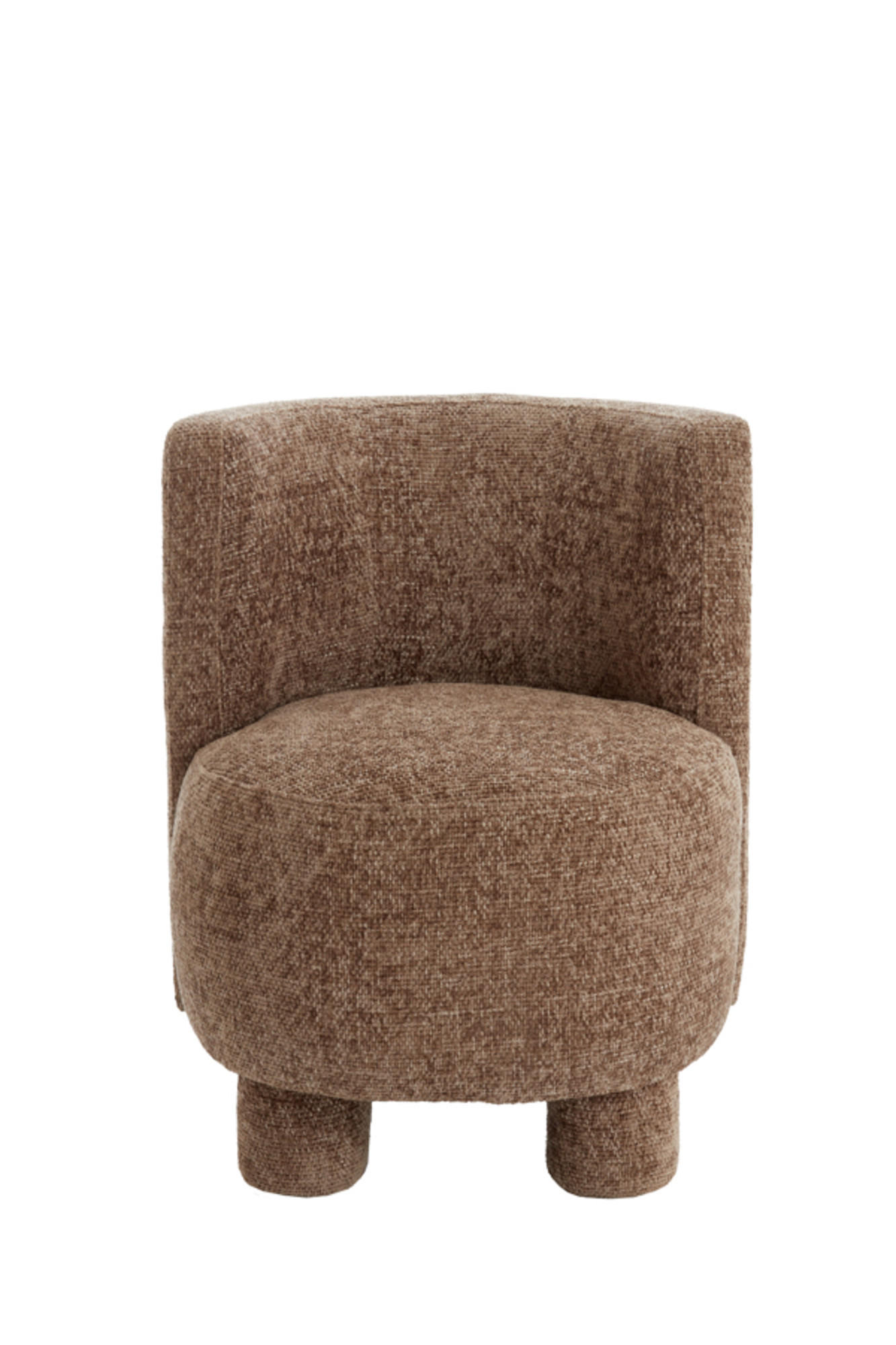 SESSEL Kamova Braun 65/65/78 cm - Dunkelbraun, Holz (65/78/65cm) - Light & Living