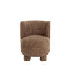 SESSEL Kamova Braun 65/65/78 cm - Dunkelbraun, Holz (65/78/65cm) - Light & Living