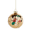 WEIHNACHTSKUGEL Glas CRISTINO, Ø80 mm, Gold, Christbaumkugeln, Weihnachtsdeko Xmas, Christmas Deko - Goldfarben, Glas (8/8/8cm) - home&you