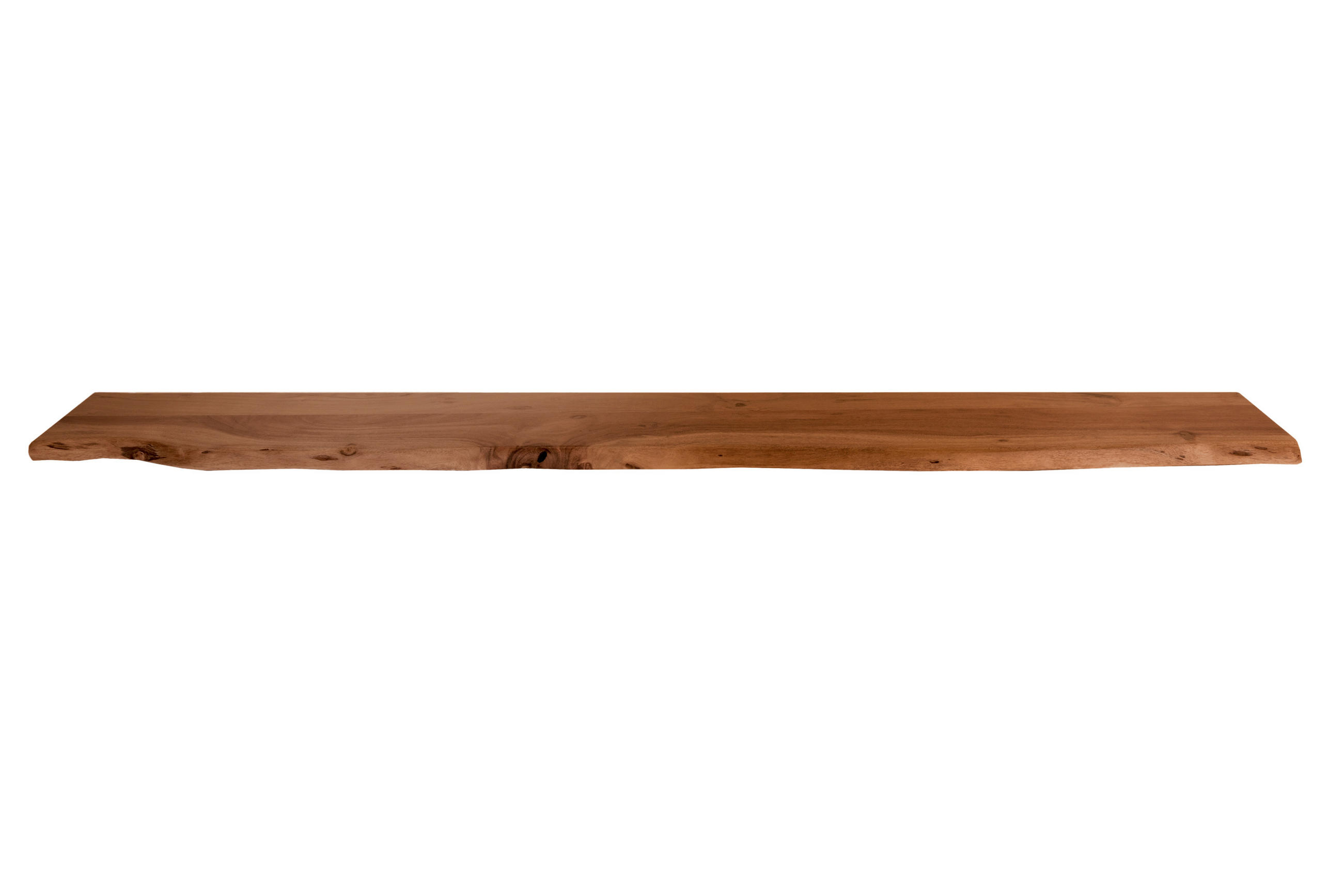 WANDREGAL AMANDA - Braun/Akaziefarben, Holz (160/3/20cm) - SAM