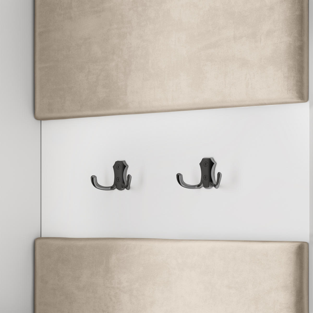 GARDEROBENSCHRANK LORI 95/181/51 cm Modern Eichefarben - Eichefarben/Schwarz, Holzwerkstoff (95/181/51cm) - MASSENO