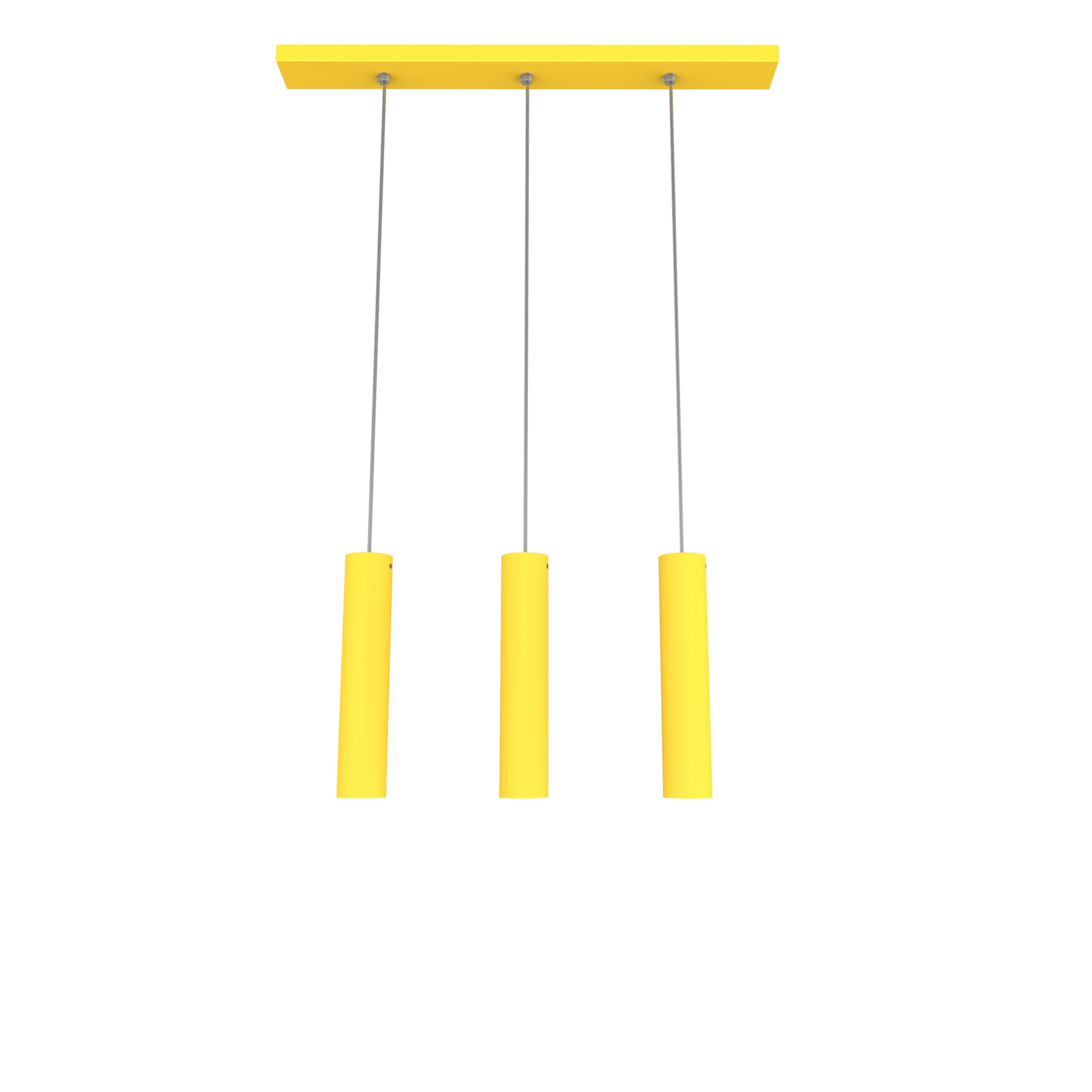 Lumicom Hängeleuchte Gelb 70x30x6 cm