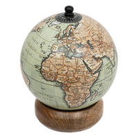 GLOBUS Be Vintage Ø 10 cm - Multicolor, Holz (10/13.5/10cm) - Atmosphera Createur d´interieur