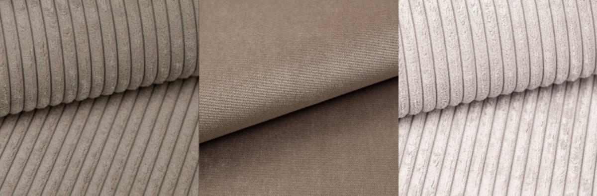 SOFA Beige Adi - Beige, Holzwerkstoff (211/88/211cm) - Sepro Meble
