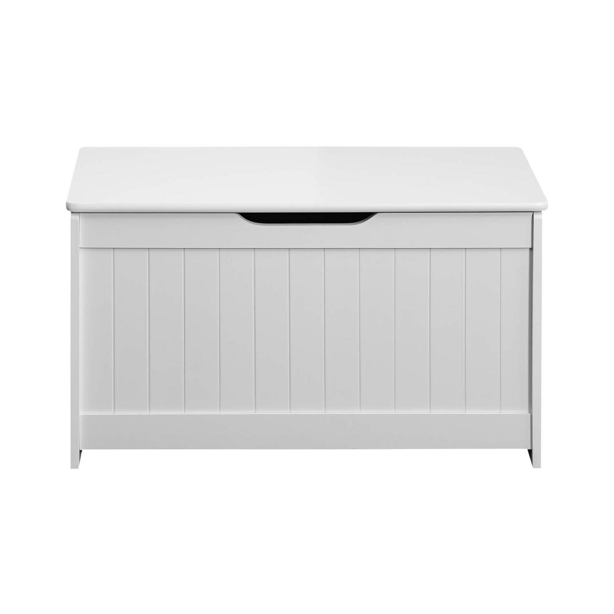 KINDERSPIELZEUGTRUHE Weiß 40/40/45 cm - Weiß, Holzwerkstoff (40/45/40cm) - Mobili Rebecca