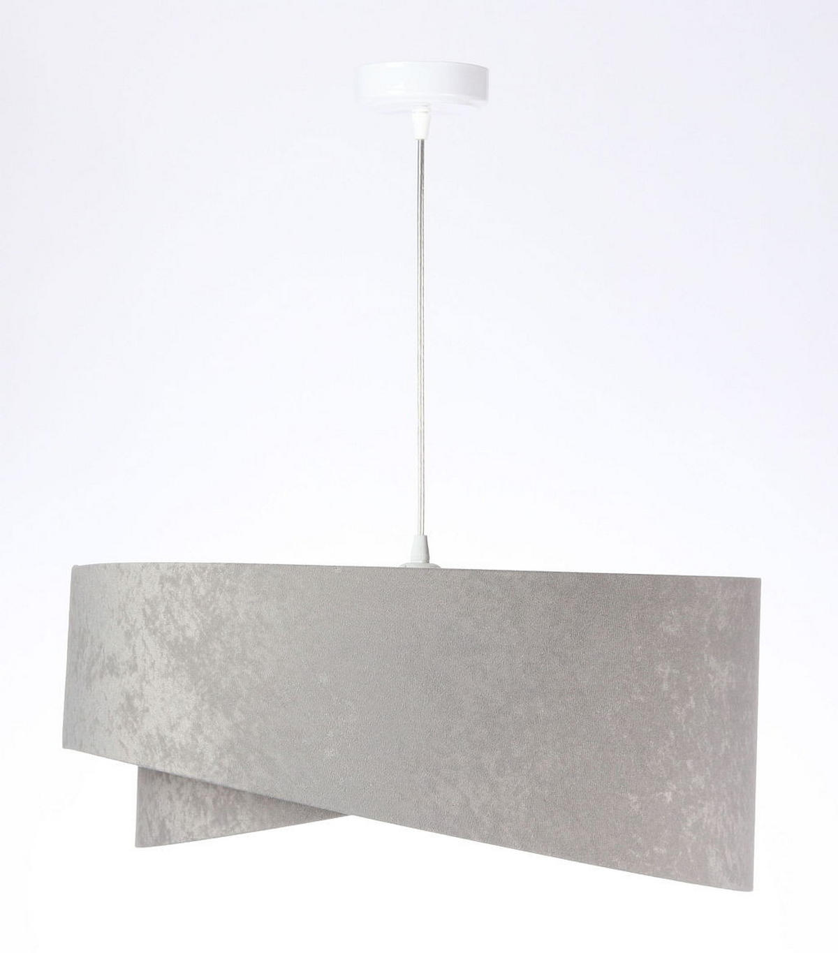 HÄNGELEUCHTE Grau 50/23 cm - Goldfarben, Kunststoff (50/1/23cm) - ONZENO