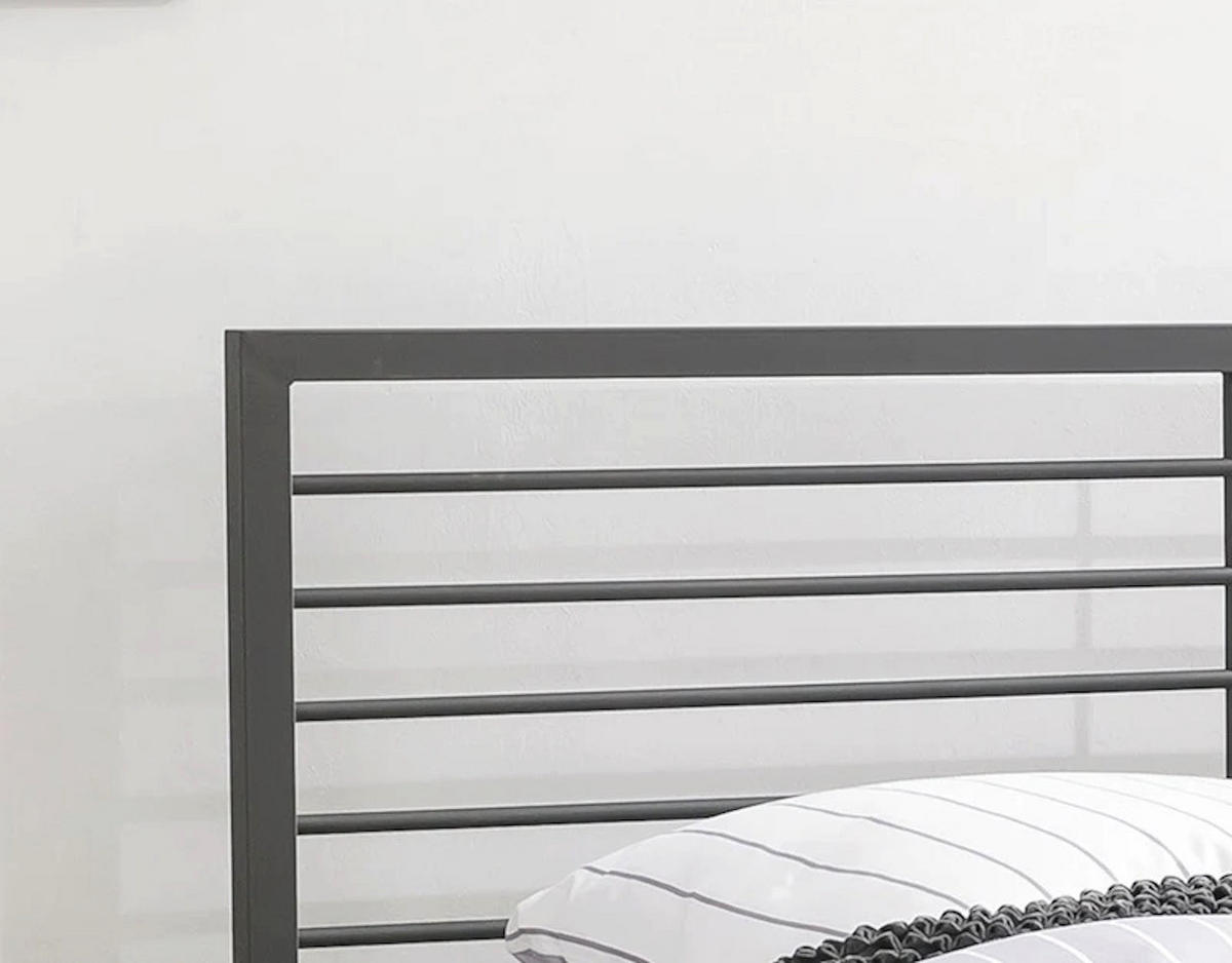BED BOX METALLBETT New York / 180 x 200 cm / dunkelgrau jetzt nur online ➤  XXXLutz.de