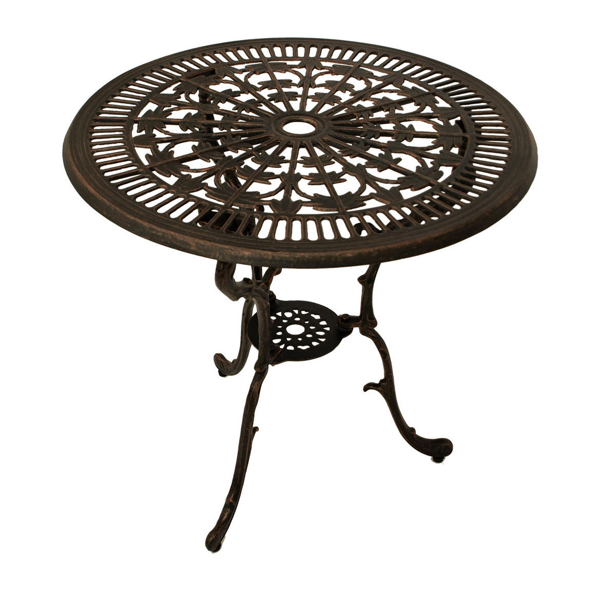 BISTROSET Boulder - Jugendstil - 5-teilig, Aluguss antik bronze - Braun, Metall - TPFGarden