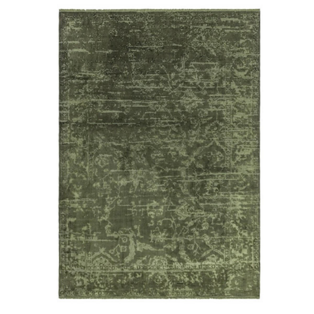 TEPPICH Moderner RAYA Grün 120 x 170 cm - Grün, Textil (120/170cm) - Novatrend