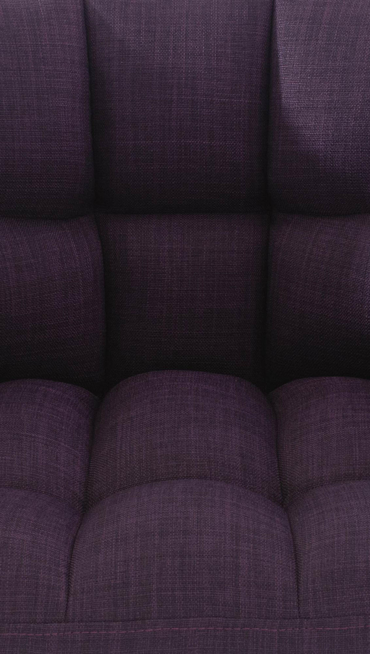 SESSEL Stoff lila - Lila/Schwarz, Textil/Metall (64/75/48cm) - CLP