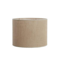 LAMPENSCHIRM Sendai Braun Ø40/30 cm - Braun, Textil (40/40/30cm) - Light & Living