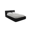 POLSTERBETT mit Bettkasten und Lattenrost 160x228 Schwarz - Schwarz, Kunststoff/Textil (140/200cm) - Makamii