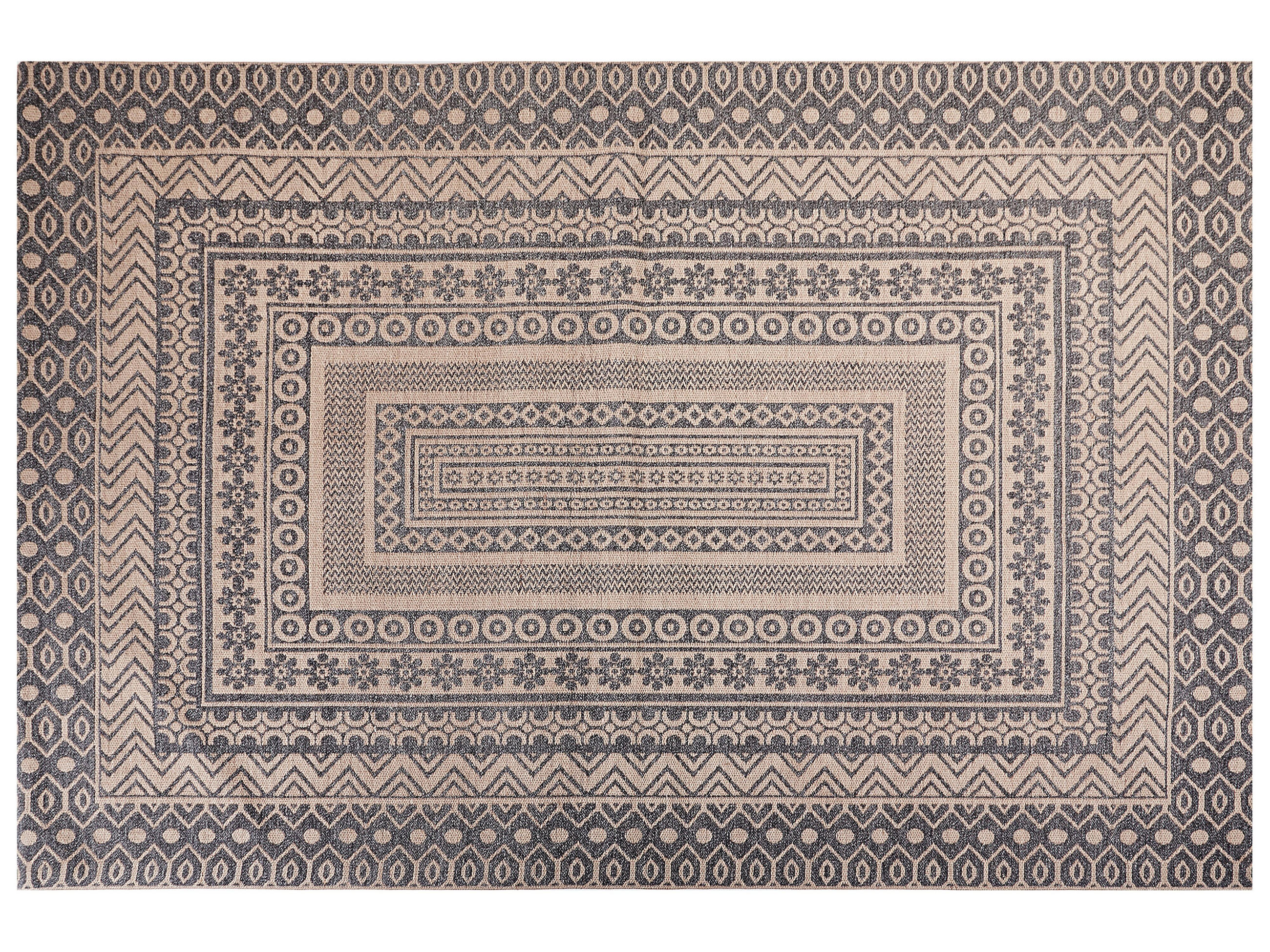 KURZFLOR-TEPPICH Baglar 300/200 cm - Beige, Naturmaterialen (200/300cm) - Beliani