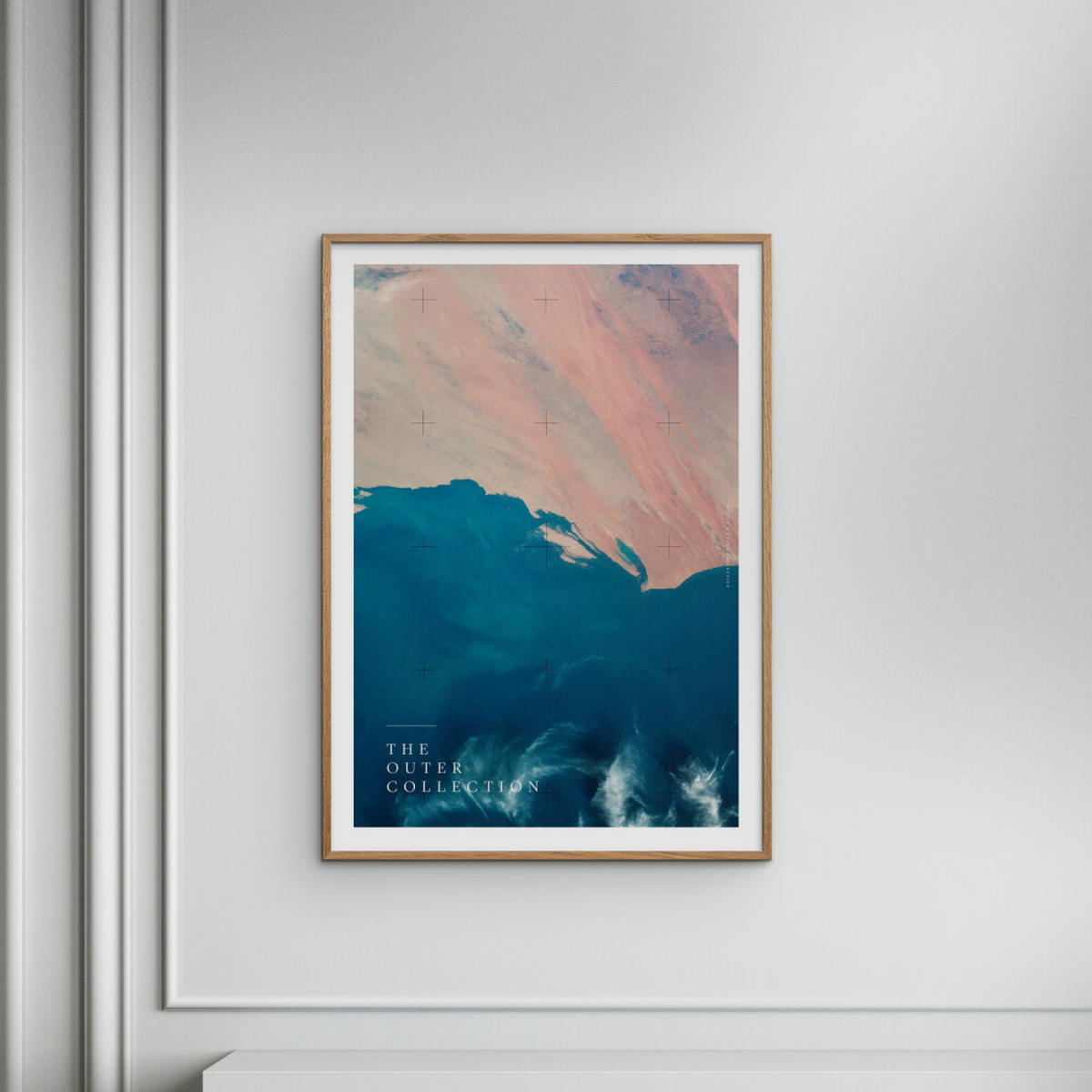 POSTER Arch Atelier - The Outer Collection – 001 - Blau, Papier (30/40/0.1cm) - Poster&Frame