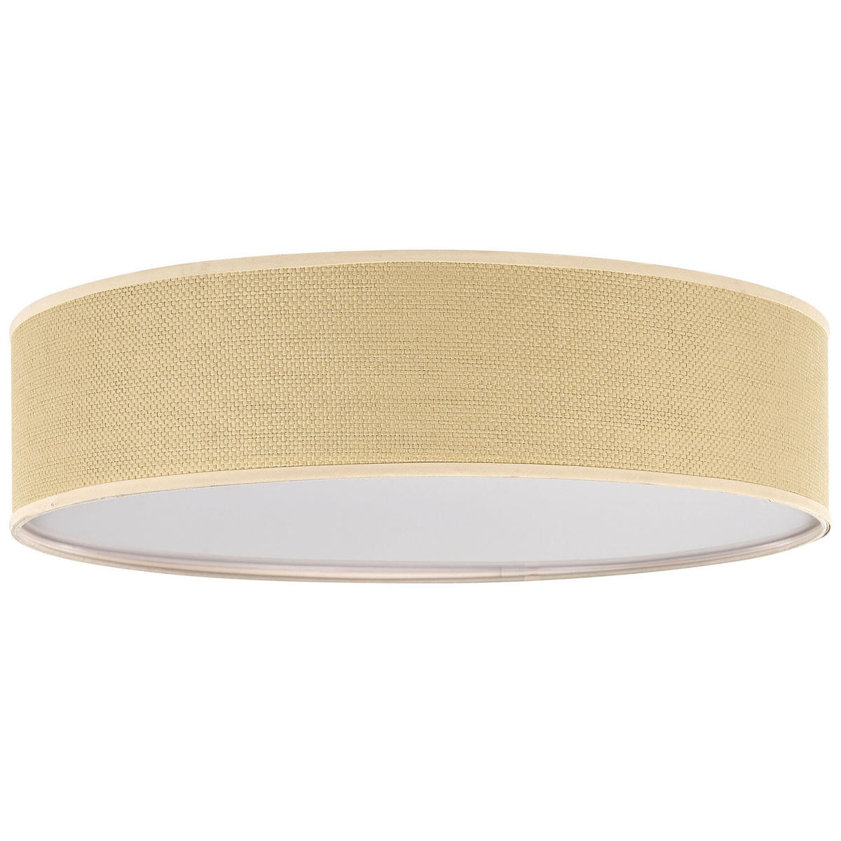 DECKENLEUCHTE Magno 60/60/15 cm - Naturfarben, Kunststoff (60/60/15cm) - Beliani