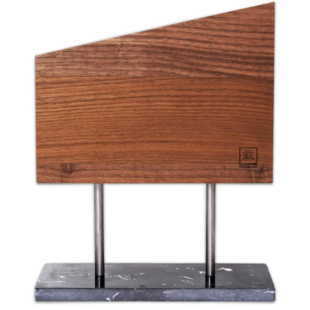 MAGNET-MESSERBLOCK - Nussbaumfarben, Holz (28/8.9/23cm) - Zayiko