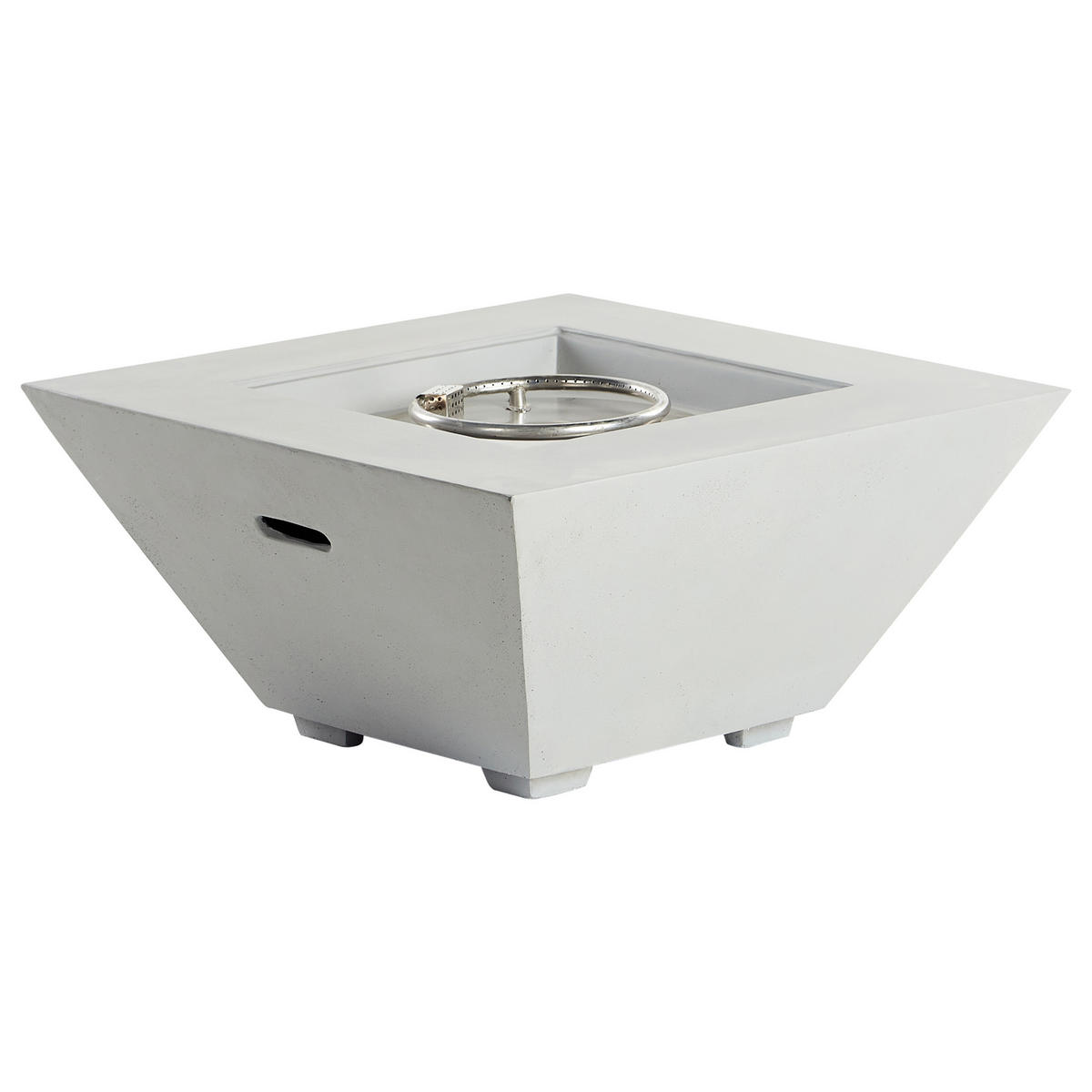 FEUERSTELLE Grau Katmai - Grau, Stein (86/42/86cm) - Beliani