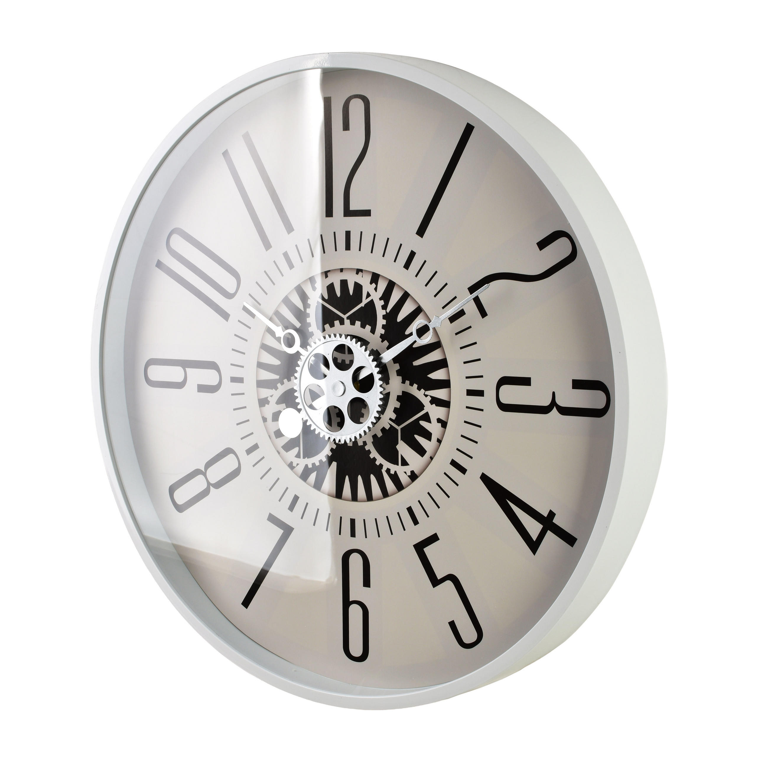 WANDUHR Ramsey Weiß 40x40x4,5 cm Kunststoff - Weiß, Kunststoff (4.5/40/40cm) - Mondex