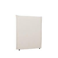 CABECERO INDIVIDUAL Louise Beige 107 cm x 120 cm - Beige, Textil (107/7cm) - Klast Home