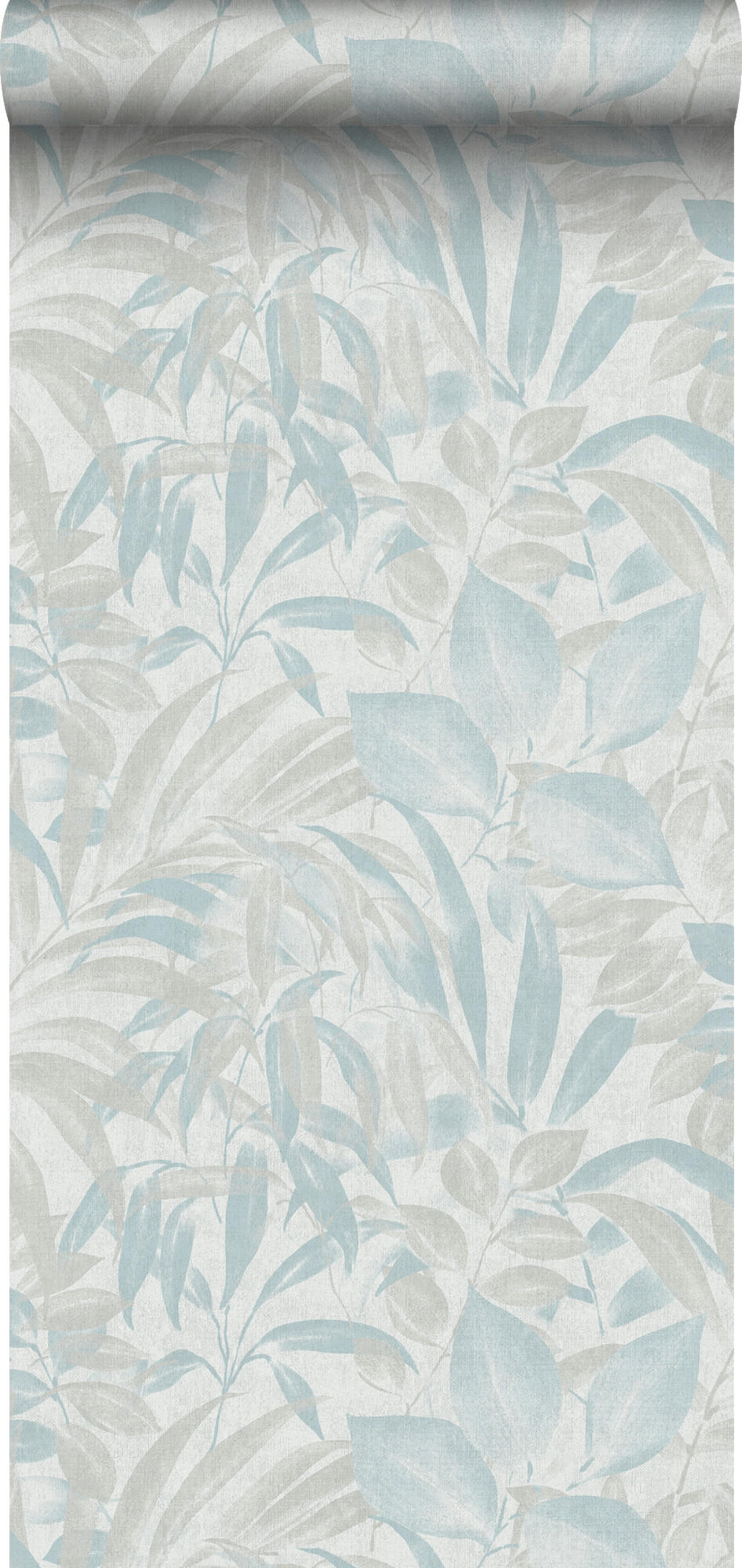 TAPETE Blätter 53 cm x 10 m - Blau, Papier (53/1000cm) - Sanders & Sanders