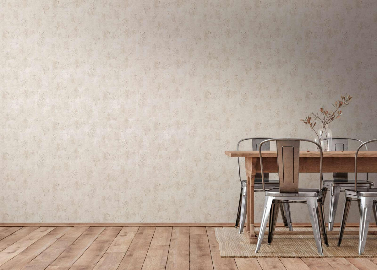 VLIESTAPETE Beige 53/1005 cm - Braun, Textil (53/1cm) - KUNSTLOFT