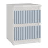 NACHTTISCH MALWA M2 ARTESO - BLAU - Blau, Holzwerkstoff (30/40/30cm) - CDF