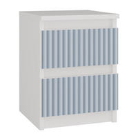 NACHTTISCH MALWA M2 ARTESO - BLAU - Blau, Holzwerkstoff (30/40/30cm) - CDF
