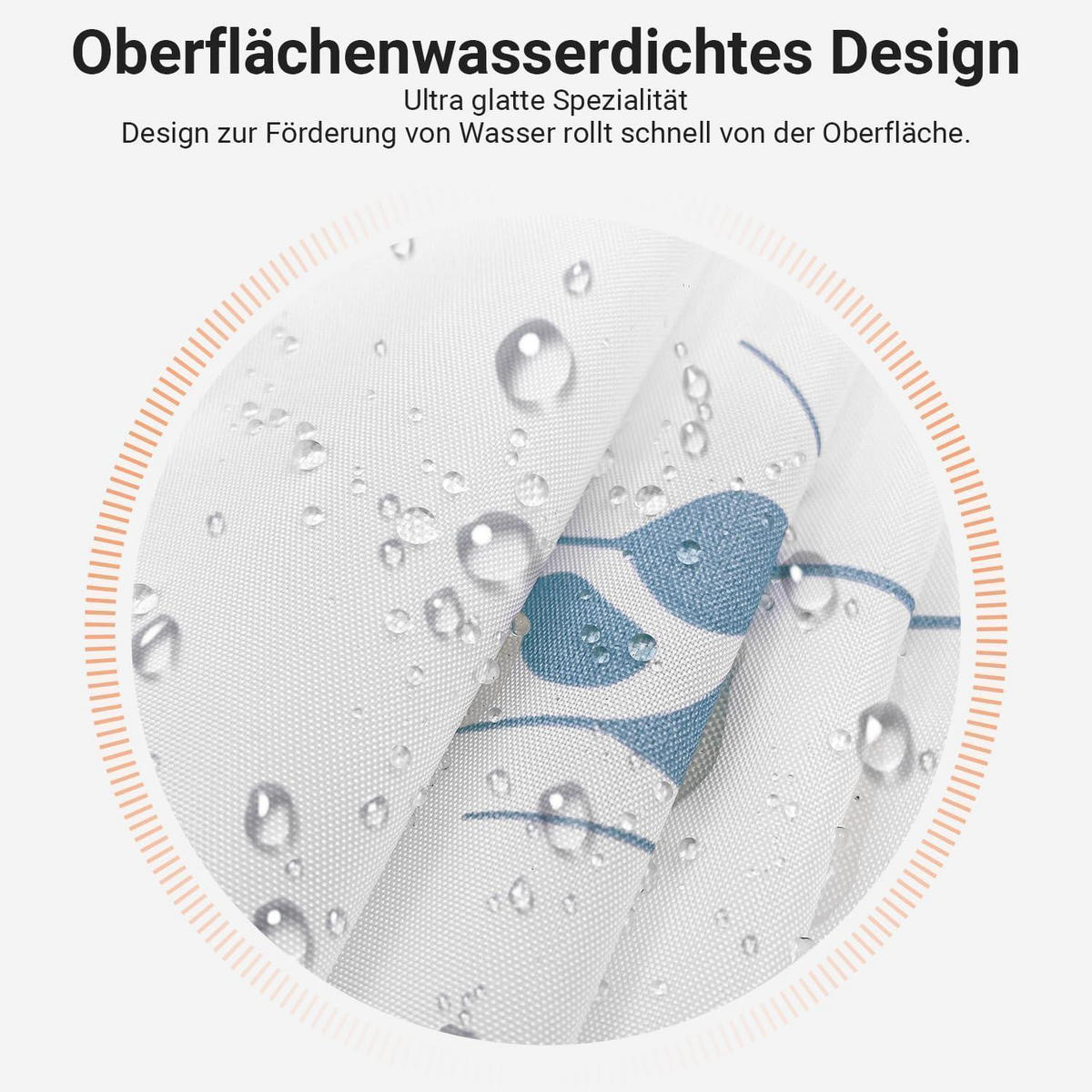 DUSCHVORHANG Bunte Weizenohren 240 x 200 cm - Multicolor, Textil (240/200cm)