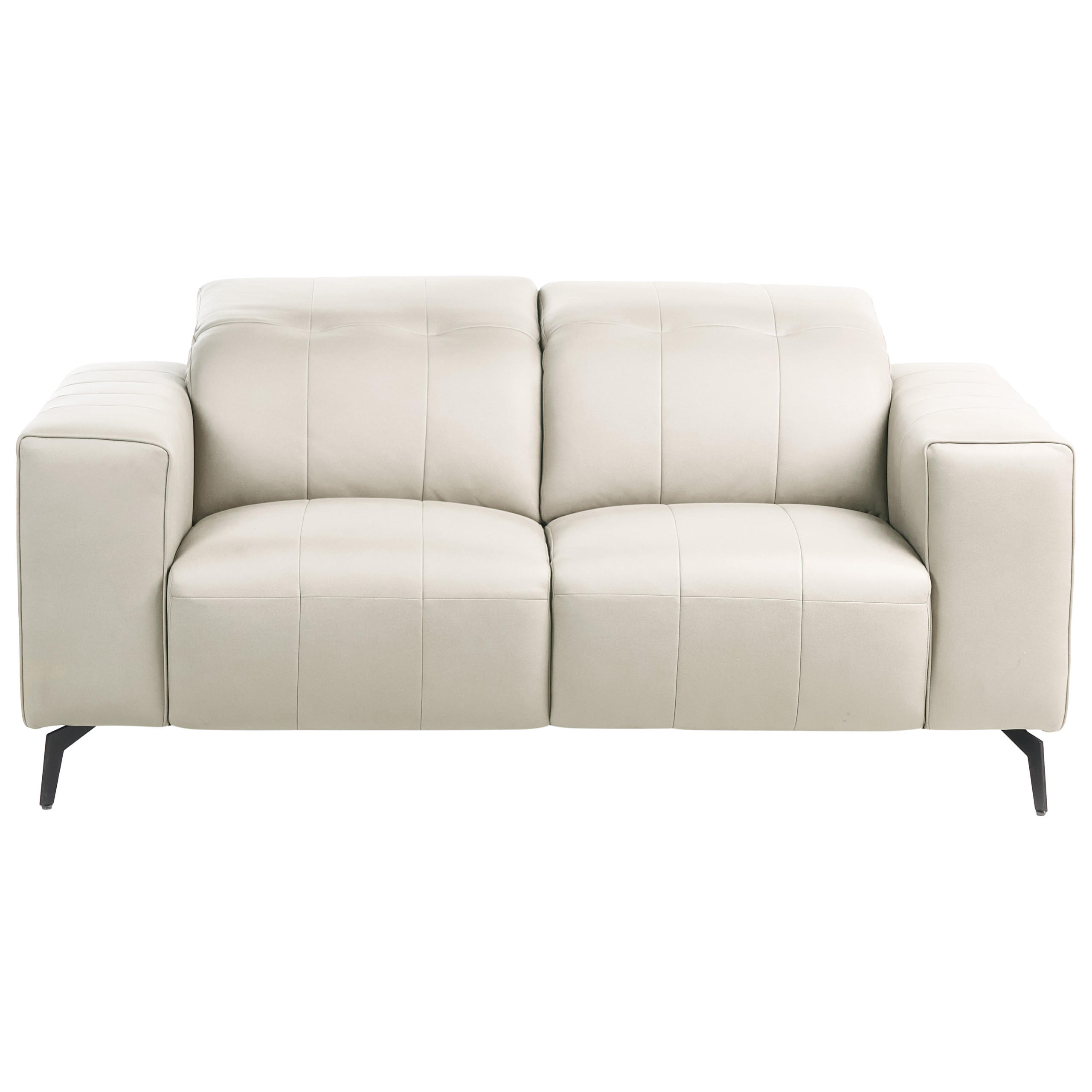 CANAPEA 2 LOCURI textil bej deschisă Ommel - bej, material textil (172/80/102cm) - Beliani