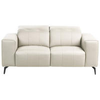 POHOVKA 2-místná Látka Světle béžová Ommel - béžová, textil (172/80/102cm) - Beliani