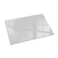 GLASPLATTE für Kamin 100x70 cm Grau - Grau, Glas (100/70/0.4cm) - ArtPrintCave