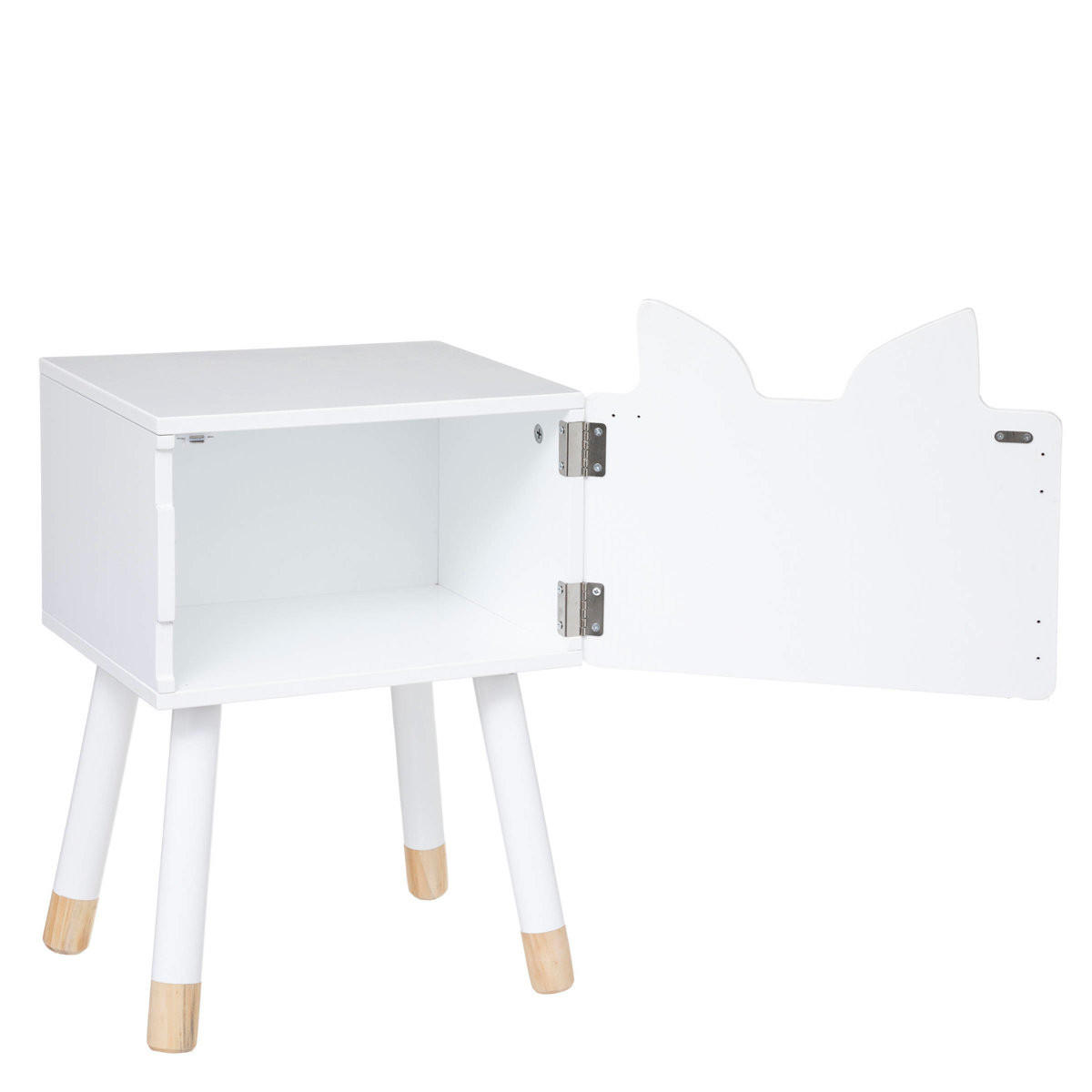 KINDERNACHTTISCH Fuchs Kieferholz, Naturfarben - Multicolor, Holzwerkstoff (26.5/53/34cm) - Atmosphera for kids