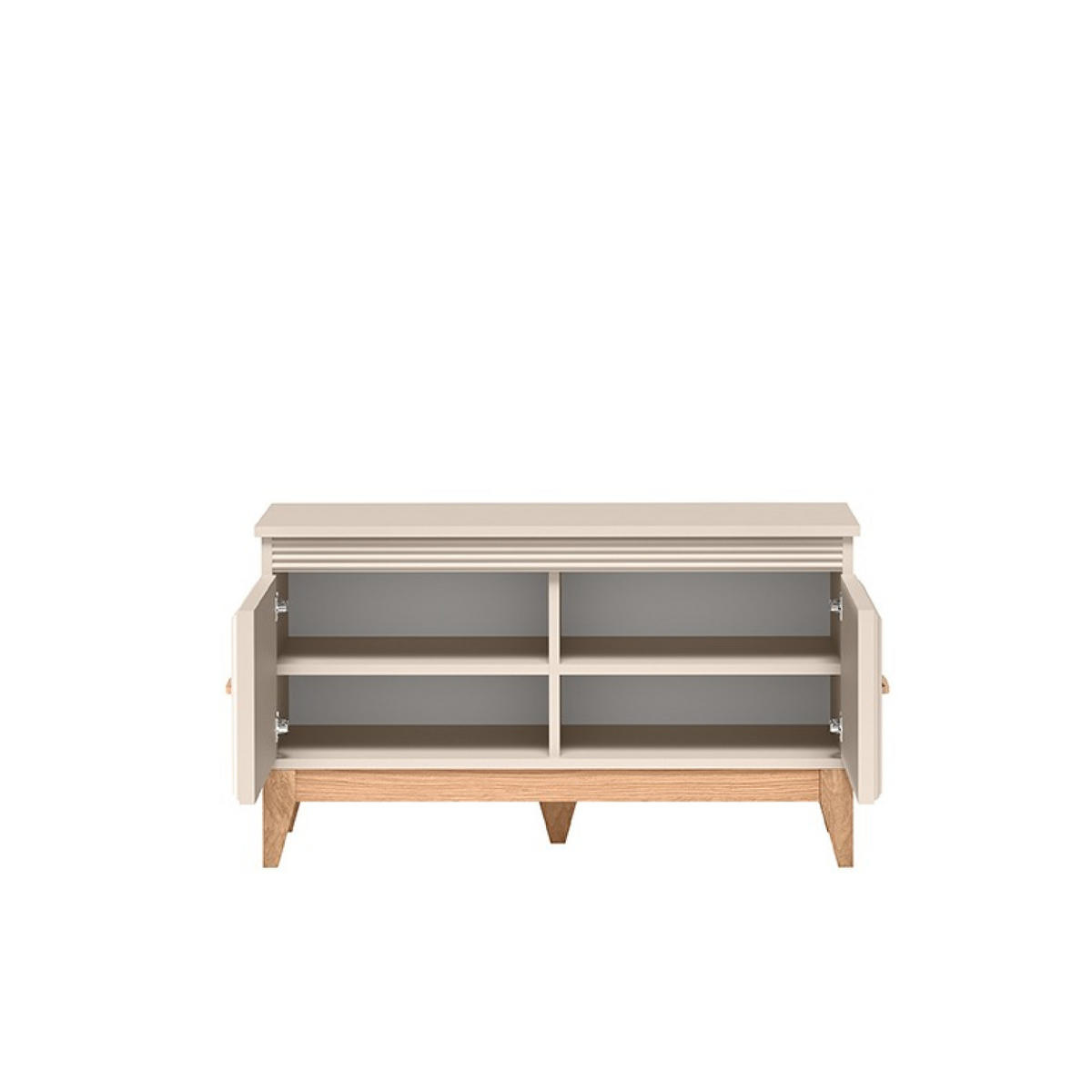 SCHUHSCHRANK Windsor W-20 92 x 52 x 35 cm Kaschmir - Kaschmir/Eichefarben, Eichenholz/Holzwerkstoff (92/52/35cm) - Koseto