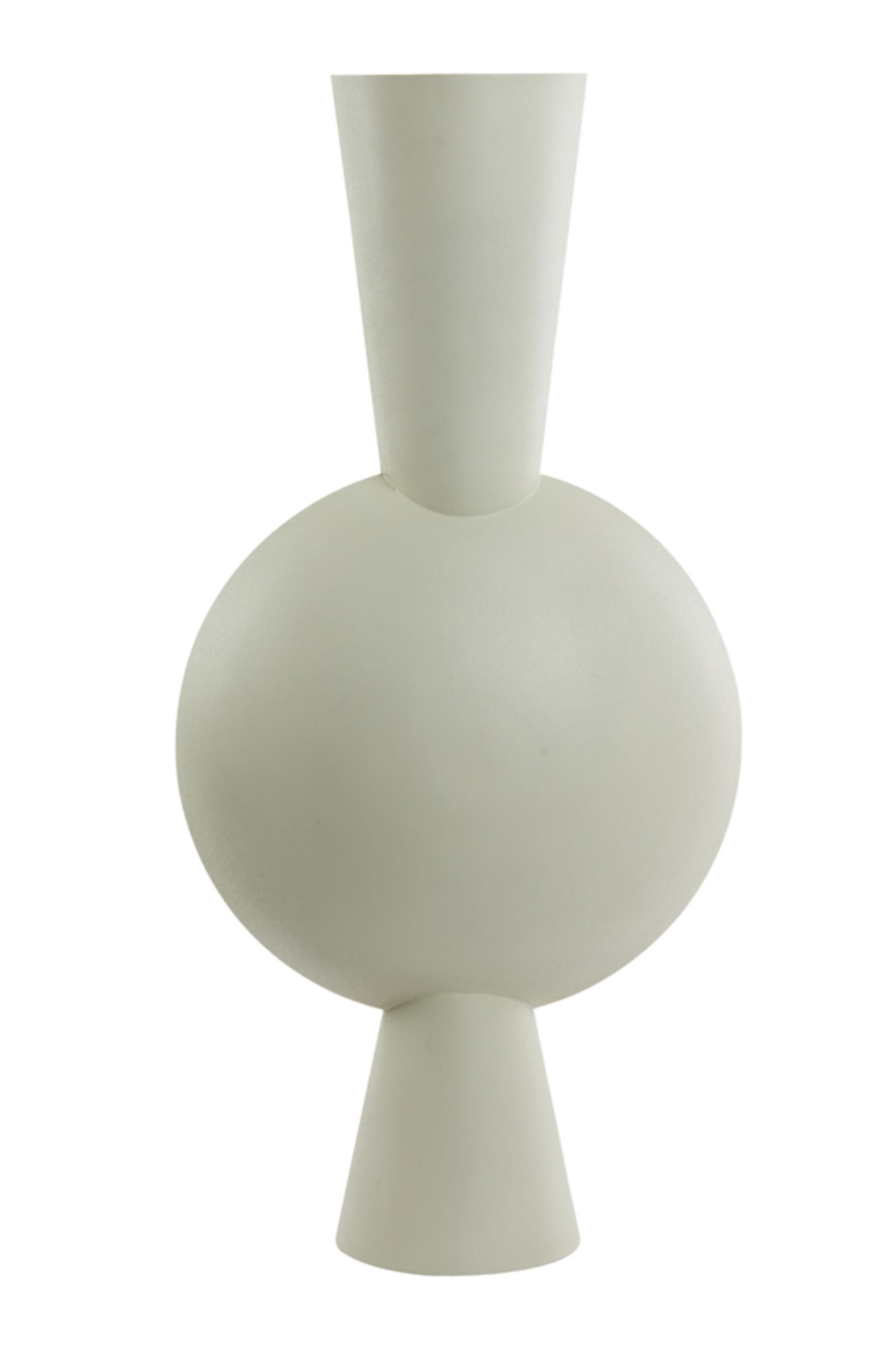 VASE Kavandu Grau 47/26/100 cm - Grau, Metall (98.5cm) - Light & Living